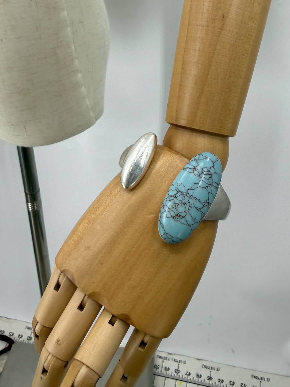 Robert Lee Morris SoHo Oval Stone Cuff Bracelet.